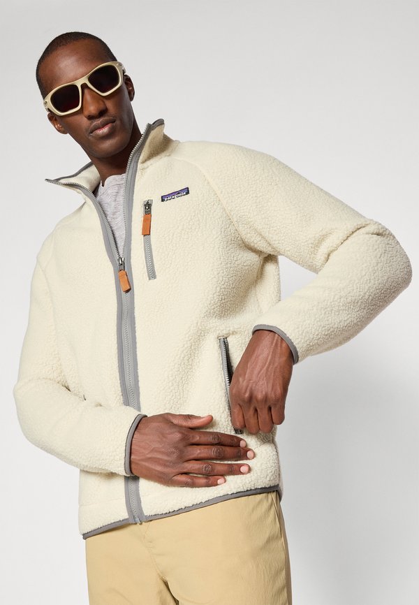 RETRO - Fleece jacket - pelican2