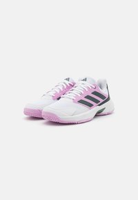 adidas Performance COURTJAM CONTROL - Allcourt tennissko - bronze strata/legend ink/bliss lilac