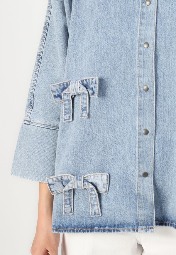ONLGRACE BOW  - Denim jacket2