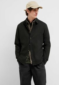 Selected Homme SLIMOWEN-BRUSHED NOOS - Overhemd - morel
