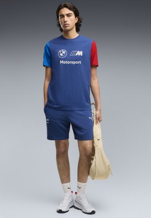 Puma, BMW MMS ESS LOGO TEE - T-shirt con stampa - pro blue-m color
