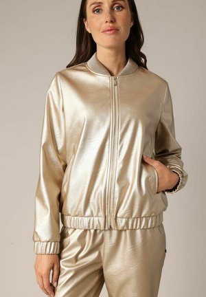 LUIZA - Blouson Bomber - gold