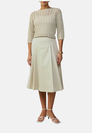 s.Oliver BLACK LABEL A-lijn rok - beige