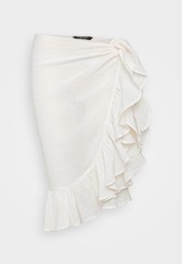 RUFFLE PAREO - Strandaccessories - white