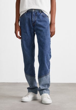 DAVID CATALAN WASHED - Jeans bootcut - blue