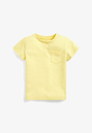 SHORT SLEEVE PLAIN - T-Shirt basic - yellow