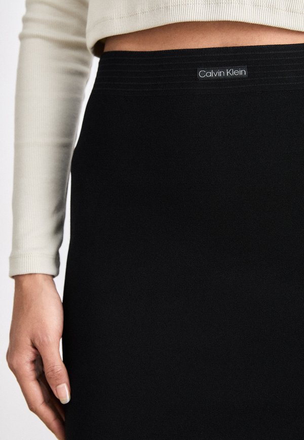 PLACED SKIRT - Mini skirt3