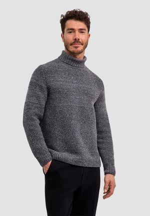 Strickpullover - light greymel