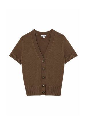 Reiss, Strickjacke - taupe neutral