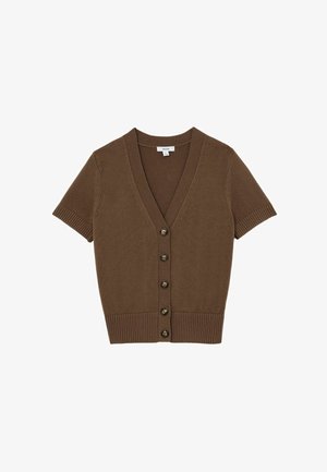 Reiss, Strickjacke - taupe neutral