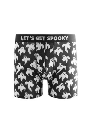 HALLOWEEN PATTERN - Boxers - black white ghost