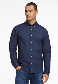 Lindbergh OXFORD SUPERFLEX - Camicia - navy mix