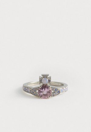 ISMENE RING - Prsteň - platinum-coloured/milky pink/pink