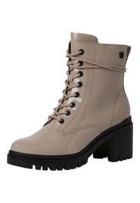 s.Oliver Bottines à plateau - taupe
