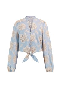 KNOTENBAND - Blus - himmelblau