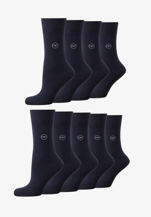 TOM TAILOR 9ER PACK BASIC  9703 545 DARK NAVY DOPPELP - Socken - dunkel blau