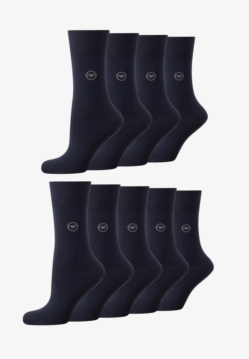 TOM TAILOR 9ER PACK BASIC 9703 545 DARK NAVY DOPPELP - Socken - dunkel blau
