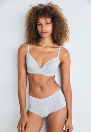 SALLY SEAMLESS 3 PACK - Underbukse - light grey melange