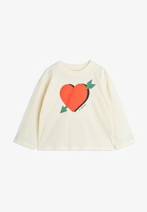 Mini Rodini, ARROWED HEART TEE UNISEX - Long sleeved top - offwhite