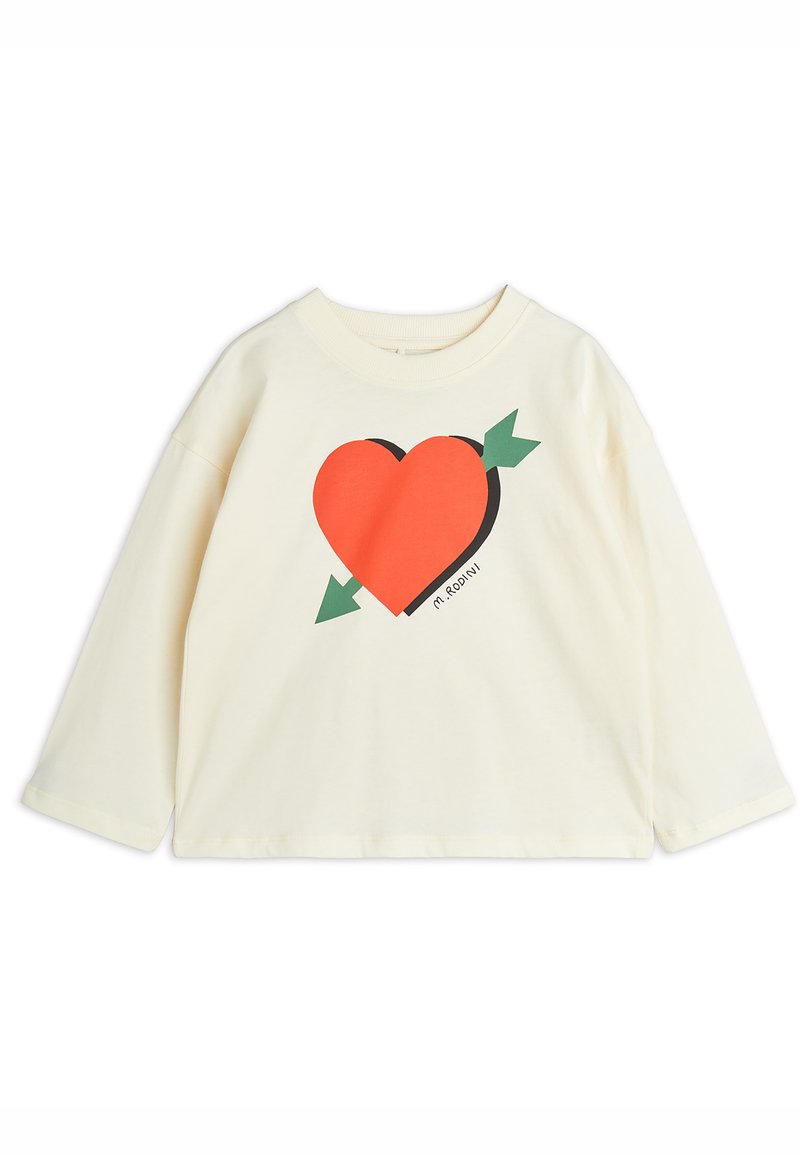 Mini Rodini - ARROWED HEART TEE UNISEX - Camiseta de manga larga - offwhite, Ampliar