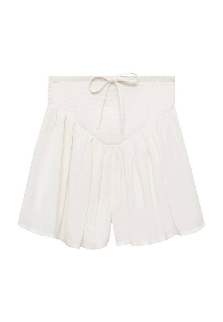 Mango Kids Shorts crème Mango Kids Shorts crème