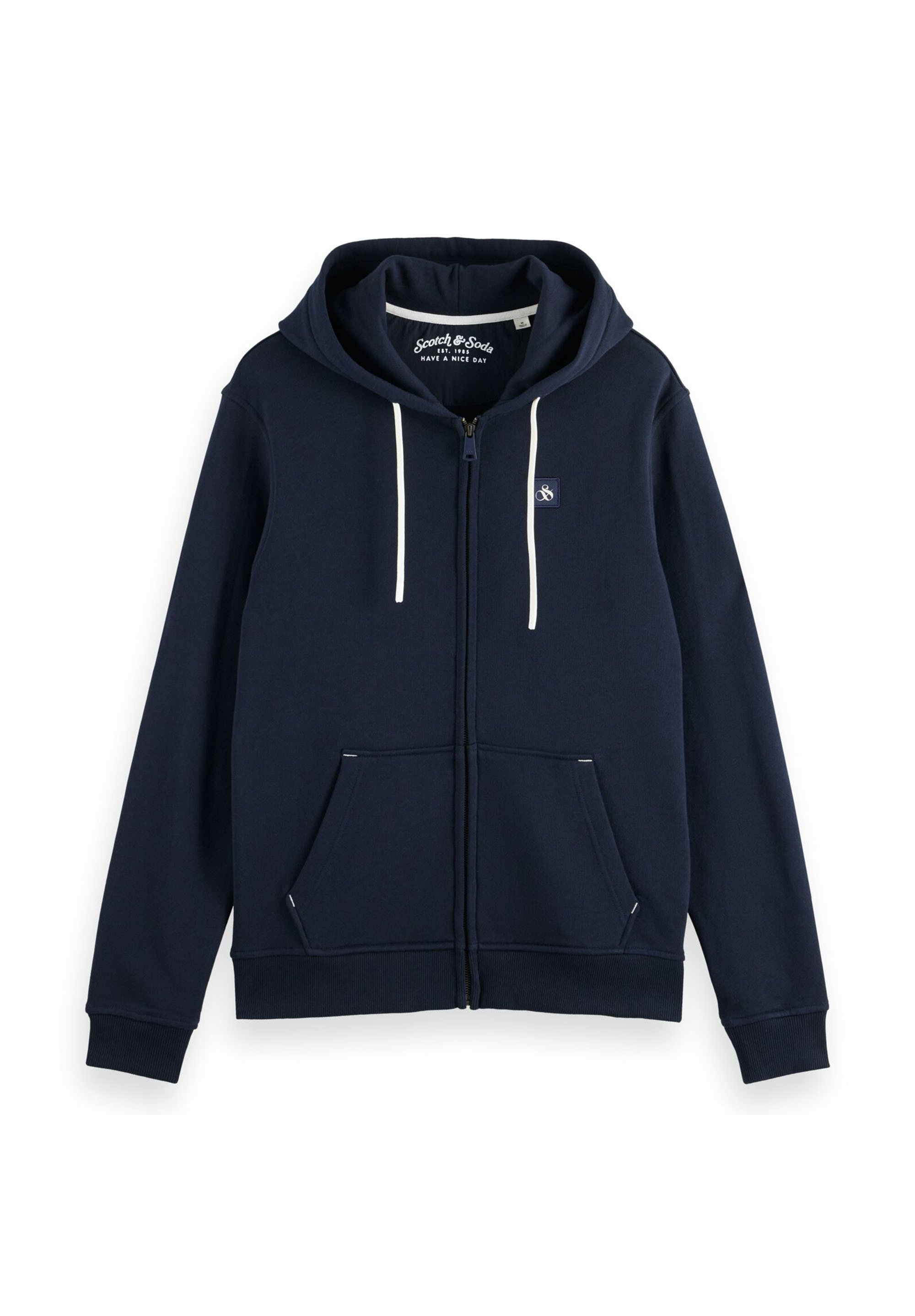 Scotch Soda ESSENTIAL Zip-up sweatshirt dunkelblau/dark blue