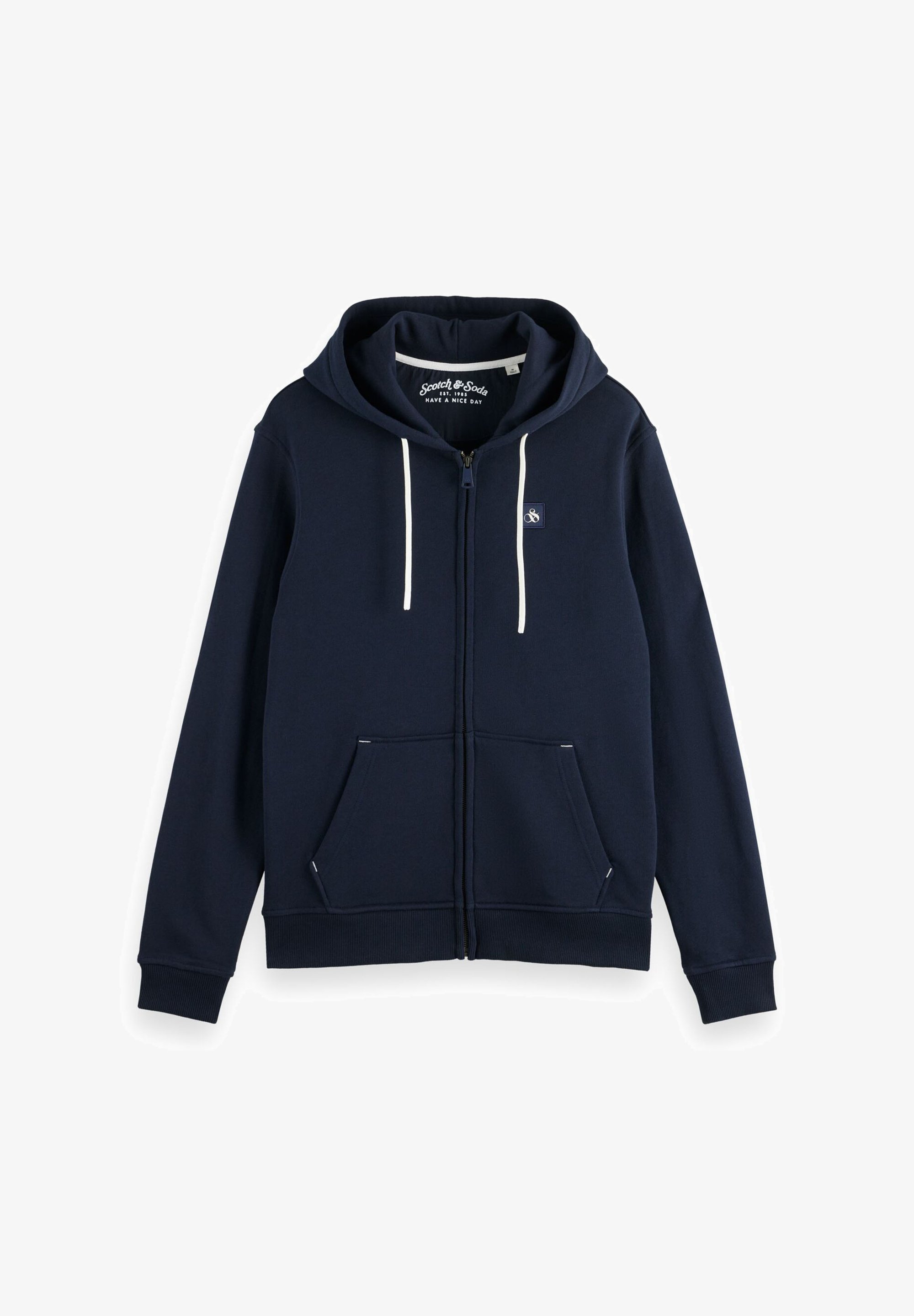 Scotch Soda ESSENTIAL Zip-up sweatshirt dunkelblau/dark blue