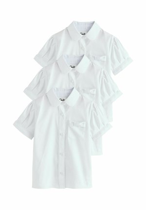 REGULAR FIT - BOW SHORT SLEEVE SCHOOL 3 PACK - Hemdbluse - white
