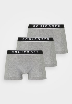 Schiesser 3PACK - Boxer aderenti - grau-meliert