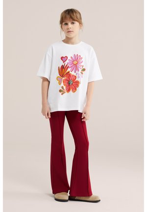 WE Fashion Pantalones - red