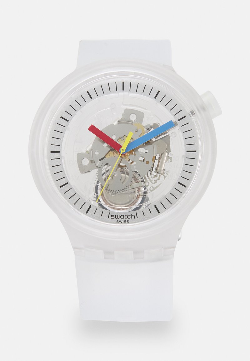 Swatch CLEARLY BOLD - Watch - transparent/white - Zalando.co.uk