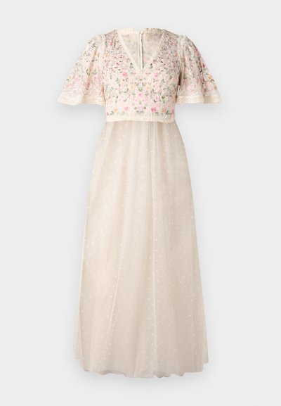 Needle & Thread ROSIE SHORT SLEEVE BALLERINA DRESS - Proginė apranga - cream