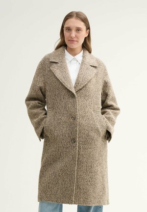 TOM TAILOR, Klassischer Mantel - cosy beige melange structure