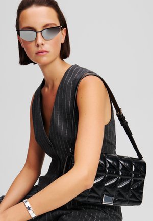 KOROSHI WITH COMBINED CUTS  - Cross body bag - black