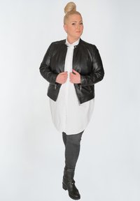 Maze Skinnjacka - black