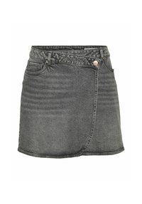 VMBETTY  - Falda acampanada - medium grey denim