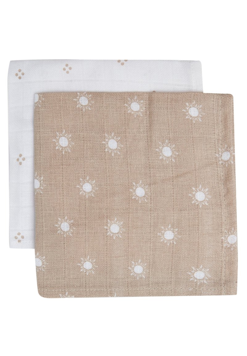 Jollein 2 PACK - Mullwindel - brown/braun - Zalando.de