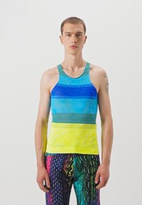 AGR HEALING ELASTIC TANK UNISEX - Μπλούζα - blue/yellow