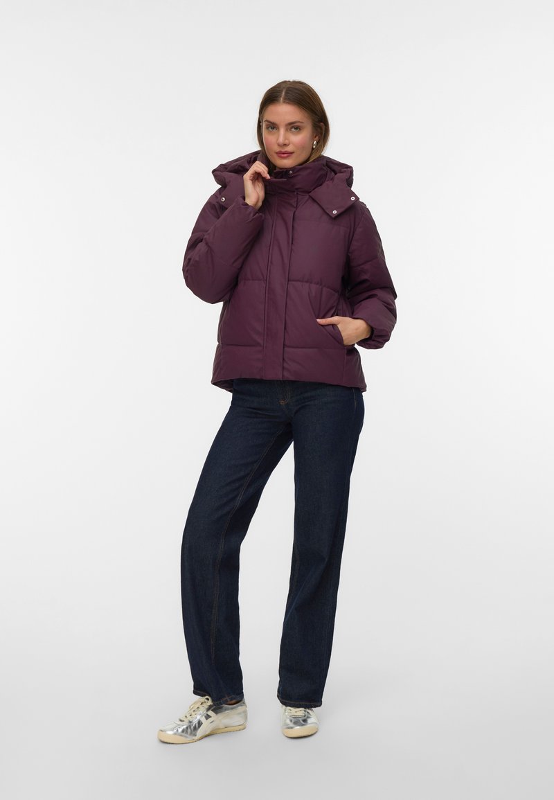 Vero Moda Winterjas bordeauxrood