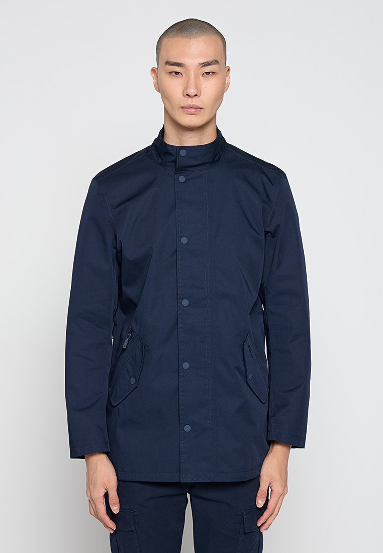 Barbour Halflange jas donkerblauw