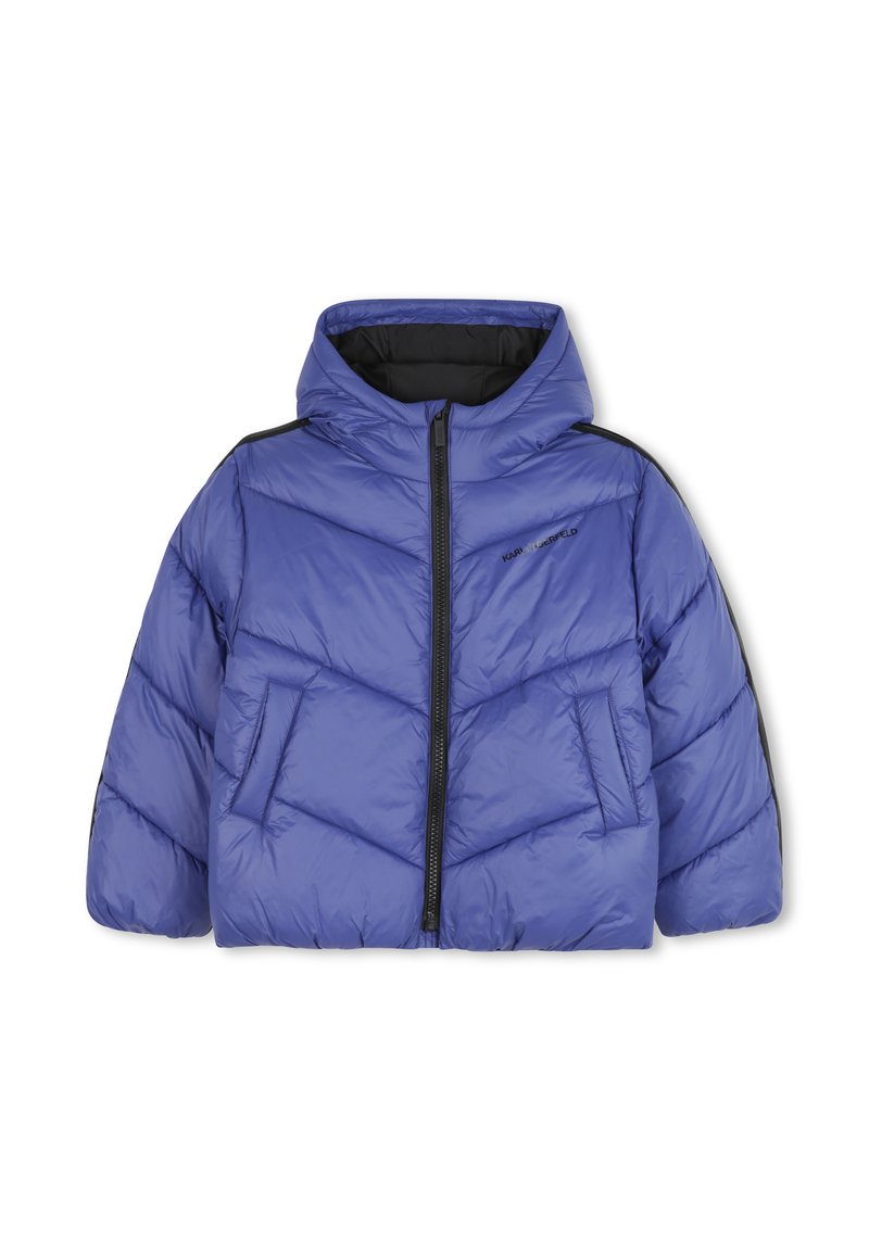 KARL LAGERFELD KIDS Winterjas blauw KARL LAGERFELD KIDS Winterjas blauw