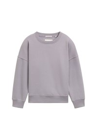 TOM TAILOR OVERSIZED - Melegítőfelső - dusty greyish purple