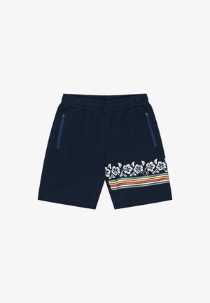 Ocean Pacific, OCEAN PACIFIC HERREN SHORTS NORMALE PASSFORM BEACHBREAK - Trainingsbroek - dark navy multicolour