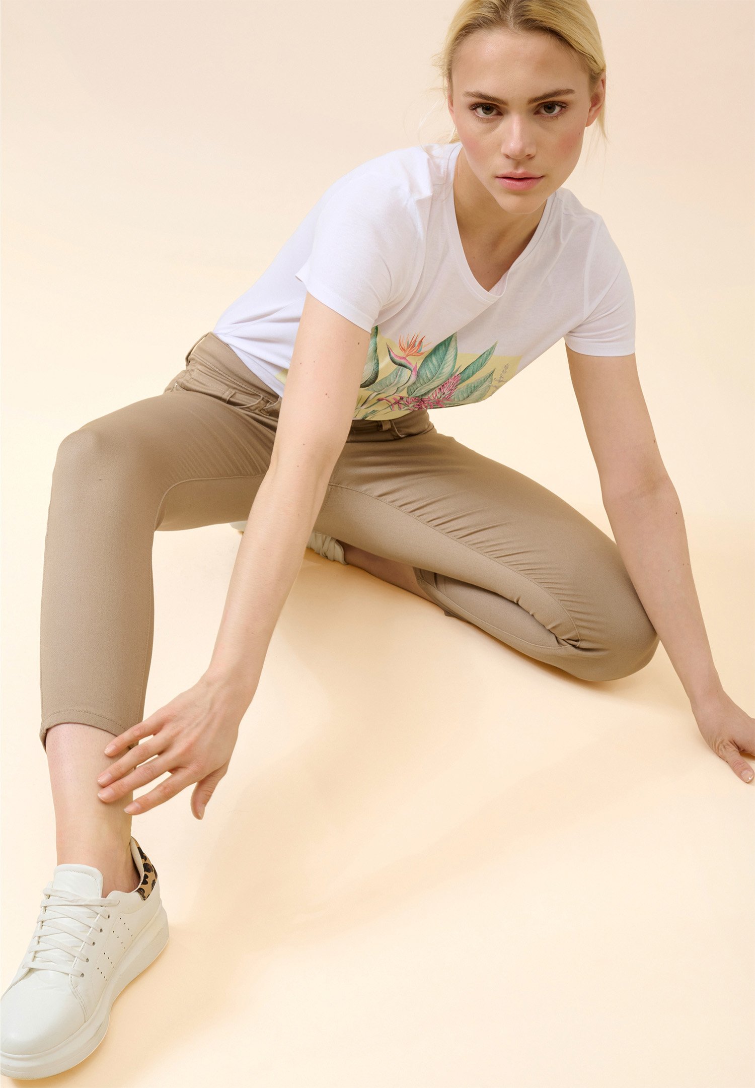 ORSAY PUSH UP - Jeans Skinny Fit - frühlingsmoos/grün - Zalando.at