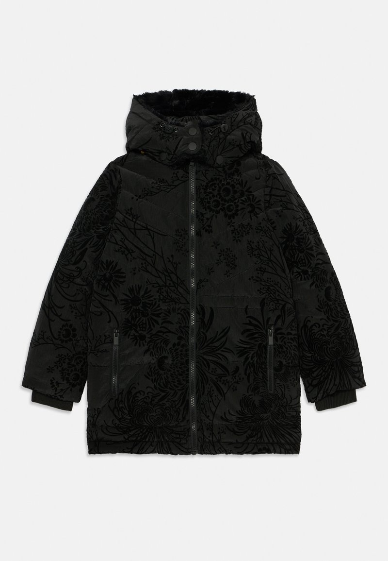 Desigual Wintermantel zwart