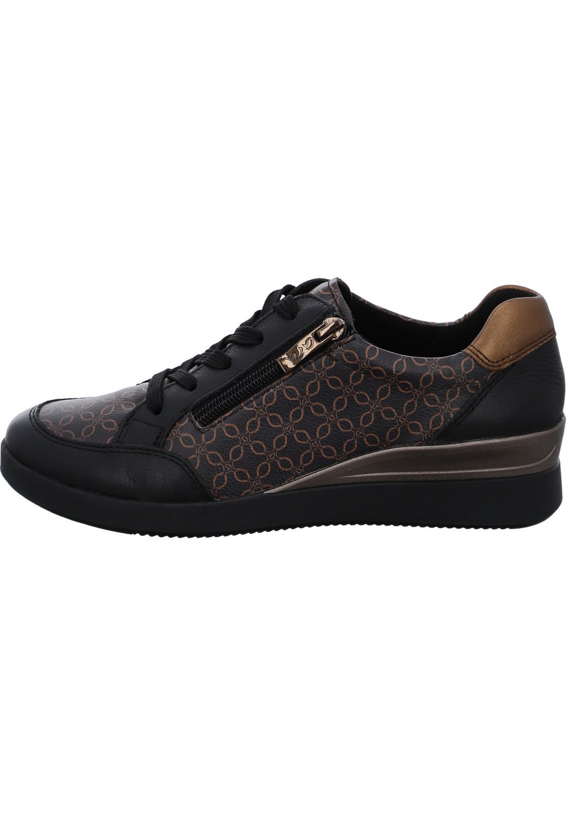 ara LAZIO - Sneaker low - schwarz/moro/marrone/braun - Zalando.de