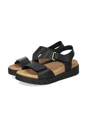 GABRIELA SWEET - Wedge sandals - schwarz