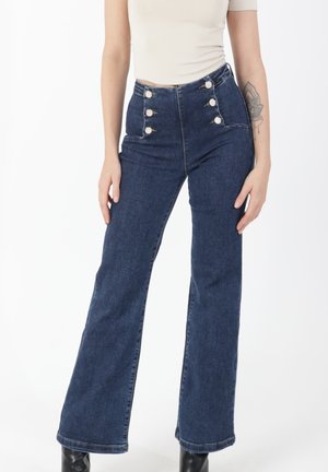 Elara Jeans Bootcut - blau