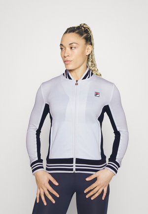 JACKET GEORGIA - Training jacket - white/navy