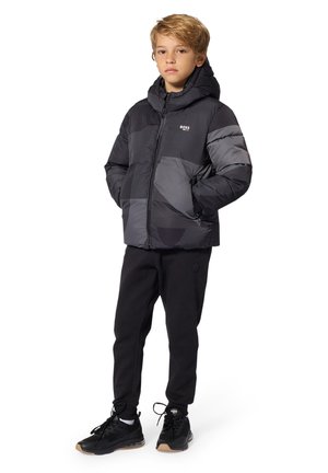 BOSS Kidswear, TRAINERS KIDS TEENS - Baskets basses - black